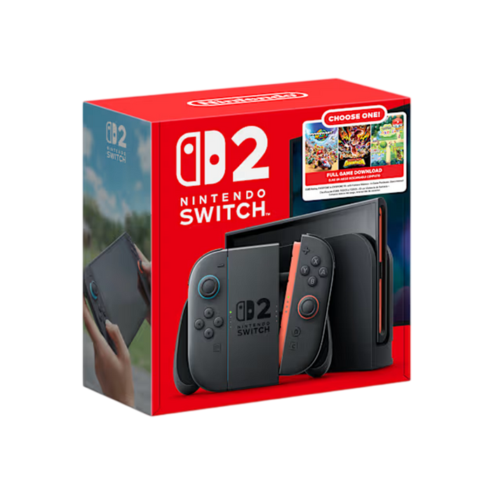 Nintendo Switch 2 Choose Your 3 In 1 Game Bundle