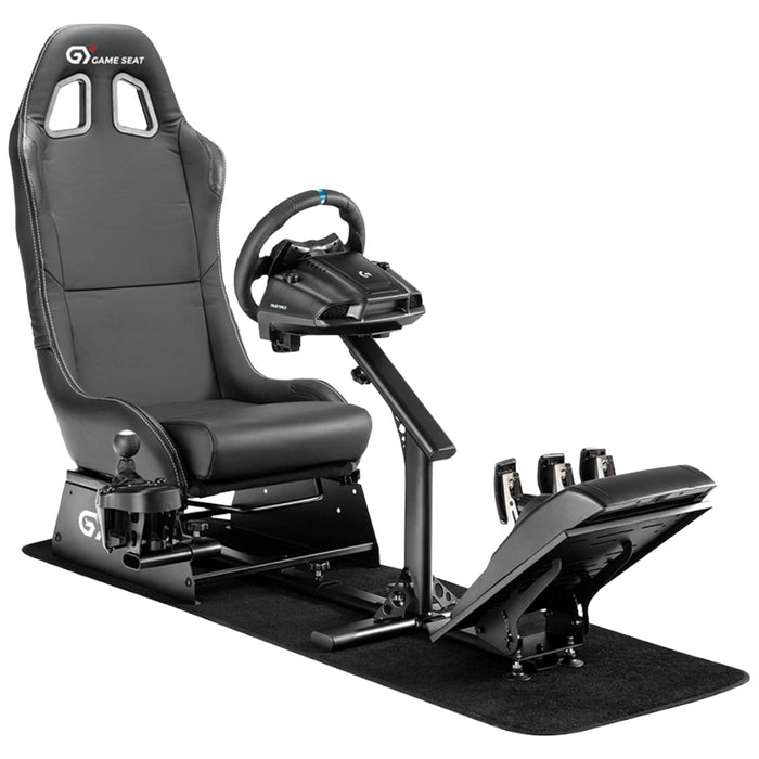 GY Racing Simulator Game Seat Cockpit + Logitech G29 Wheel & Pedals Combo for PS5, PS4, PS3 & PC
