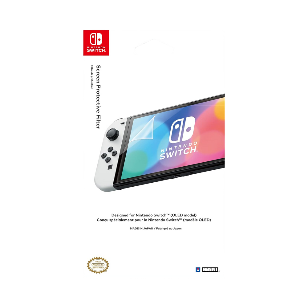 Hori Nintendo Switch 802 OLED Screen Guard Red