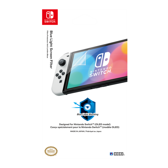 Hori Nintendo Switch 803 OLED Screen Guard Blue