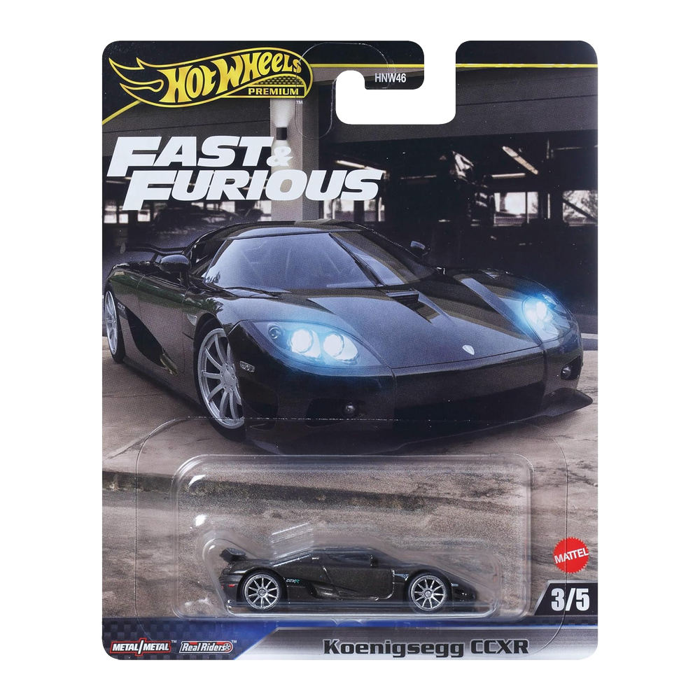 Hot Wheel Premium Fast & Furious Car Koenigsegg Ccxr
