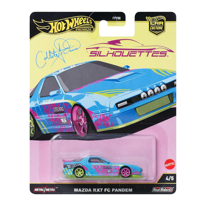 Hot Wheel Premium Silhouettes Mazda RX7 FC Pandem