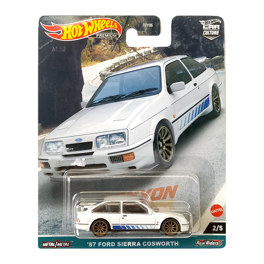 Hot Wheels Premium Car Culture 87 Ford Sierra Cosworth