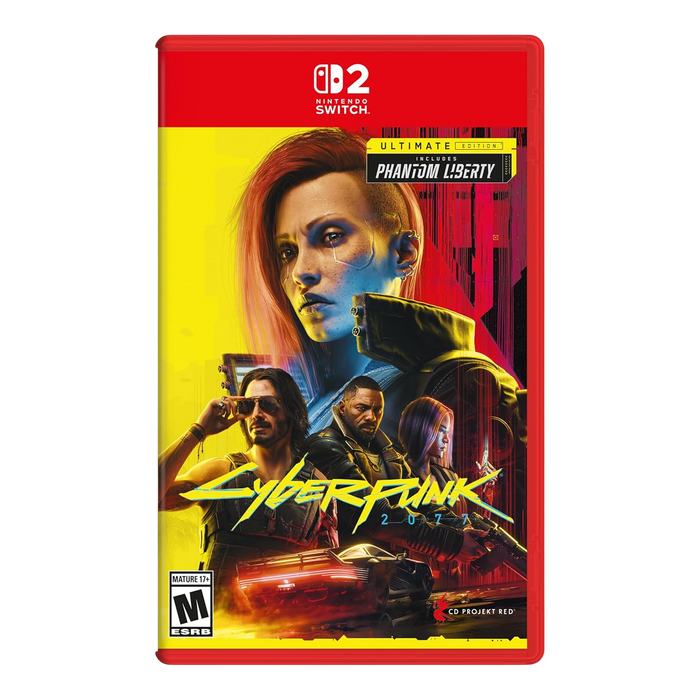 Nintendo Switch 2 Cyberpunk 2077 CD
