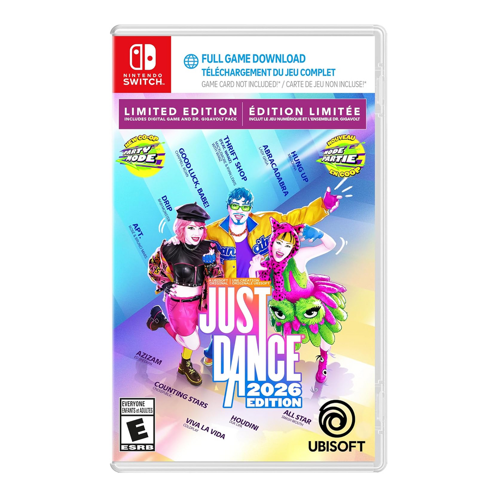 Nintendo Switch Just Dance 2026 CD