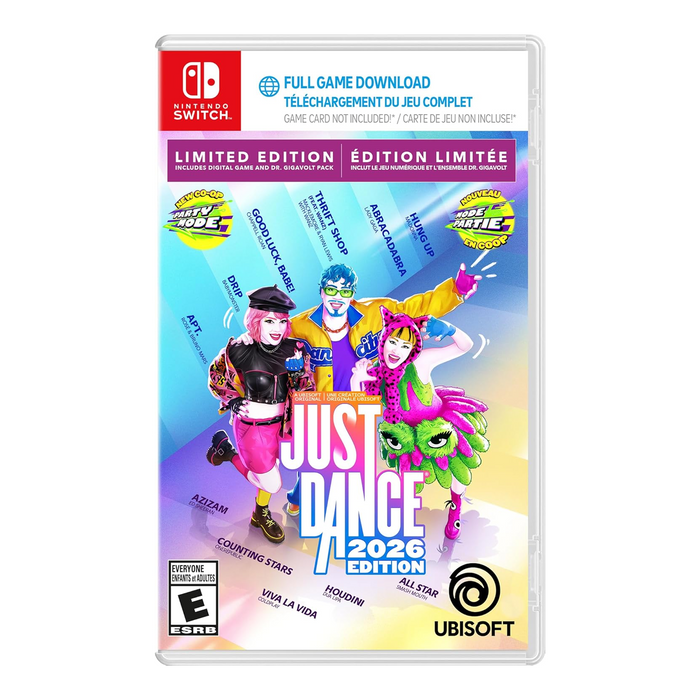 Nintendo Switch Just Dance 2026 CD