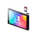 Nintendo Switch OLED Red and Blue view 5