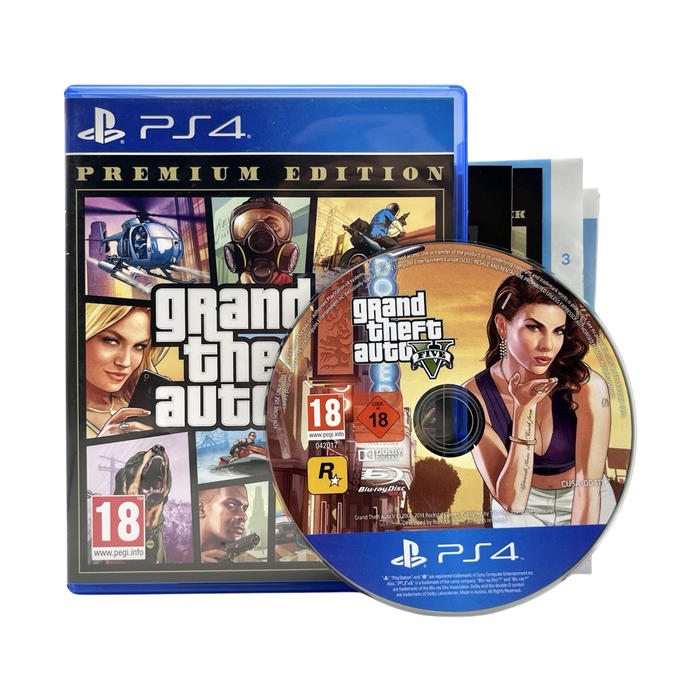 Sony PS4 Grand Theft Auto V CD