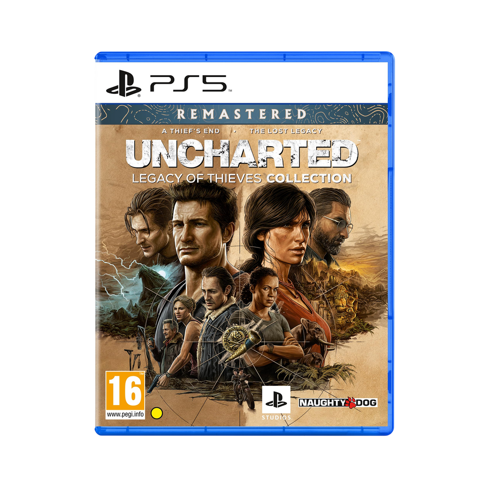 Sony PS5 Uncharted Legacy of Thieves Collection CD