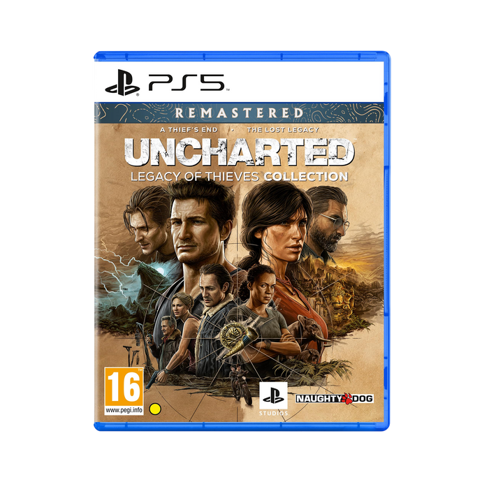 Sony PS5 Uncharted Legacy of Thieves Collection CD