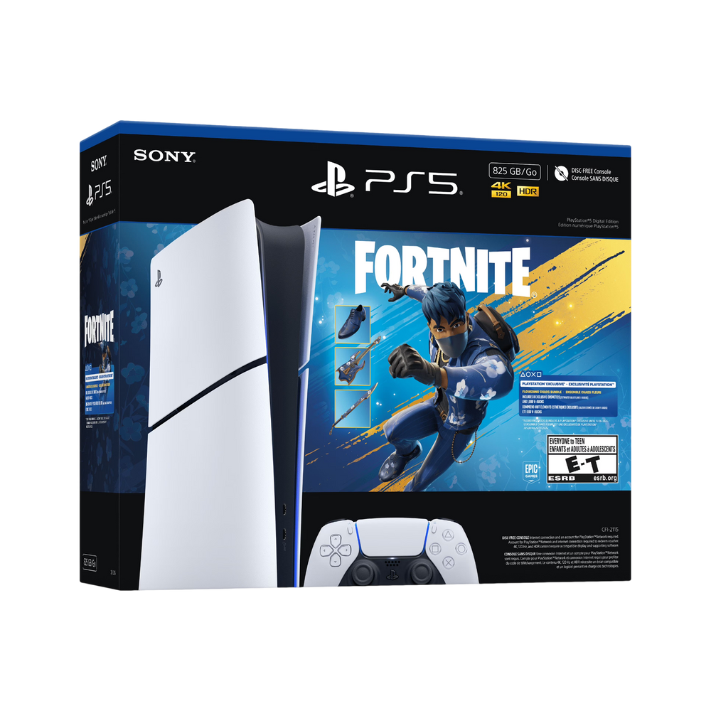 Sony PS5 Imported 825GB Digital Edition Fortnite bundle With Game Code